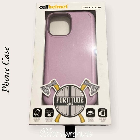 Cellhelmet Fortitude Series for iPhone 12 / 12 Pro Lilac - NEW - Picture 1 of 9